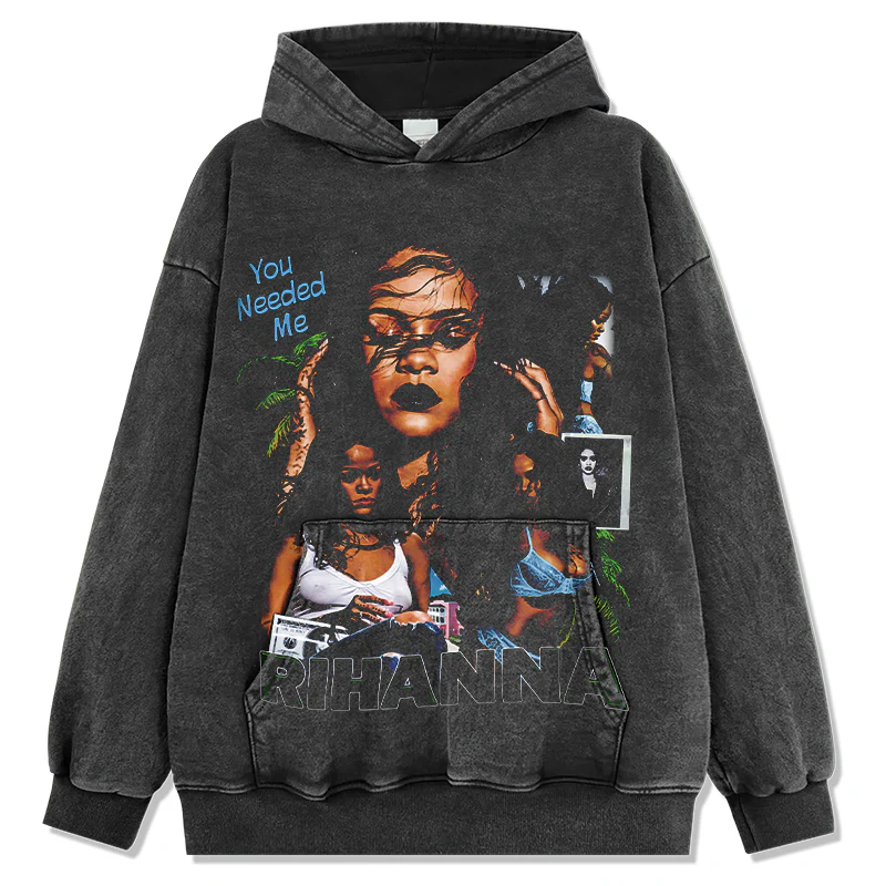 RIHANNA "YOU NEEDED ME" HOODIE 2024 - Image 2