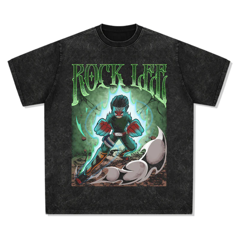 Rock Lee Naruto "Anime" TEE - Image 2