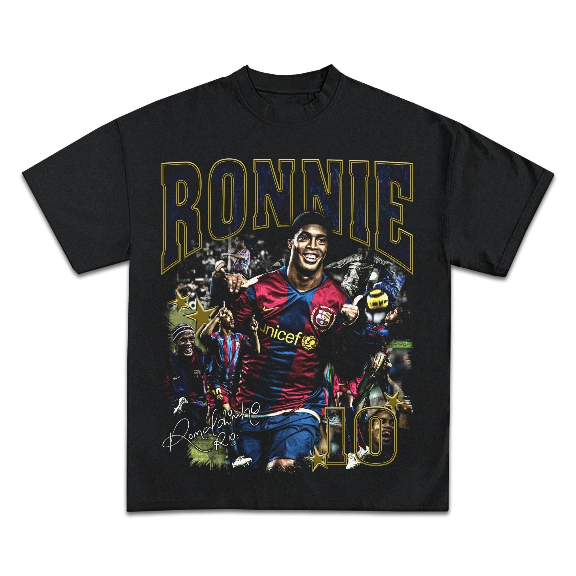 Ronaldhino "Ronnie" Back Design Graphic TEE - Image 2