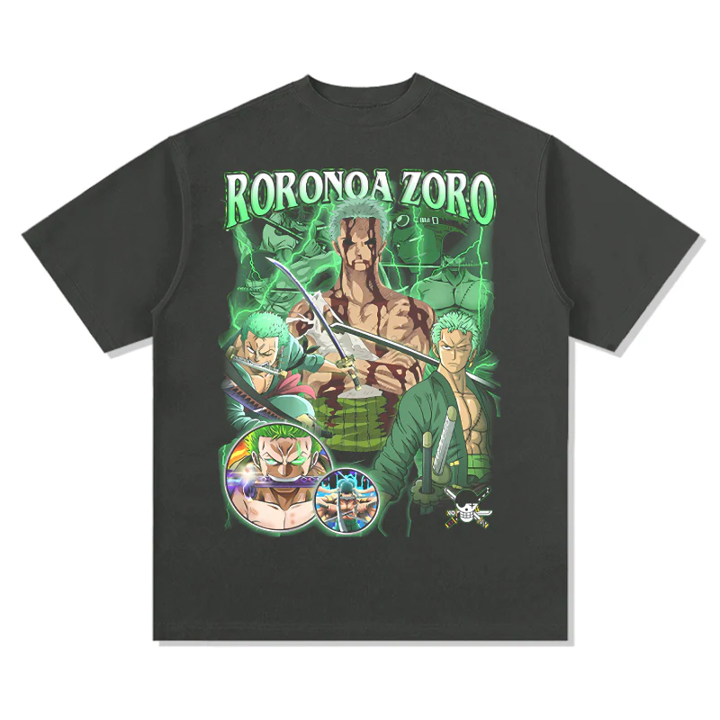 Roronoa Zoro One Piece "Anime" TEE - Image 2