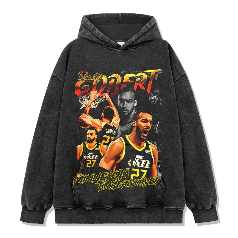 Rudy Gobert HOODIE NBA 2024 - Image 4
