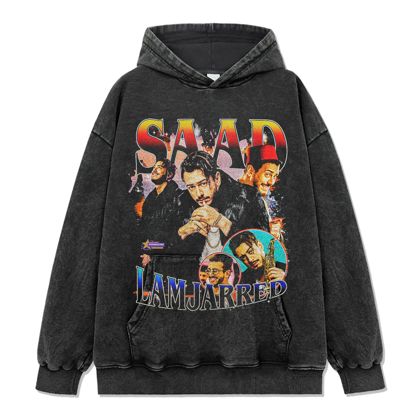 Saad Lamjarred Hoodie - Image 2