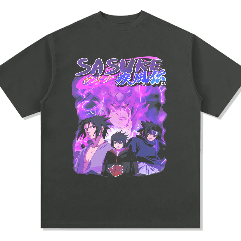 Sasuke Uchiha Naruto "Anime" TEE - Image 2