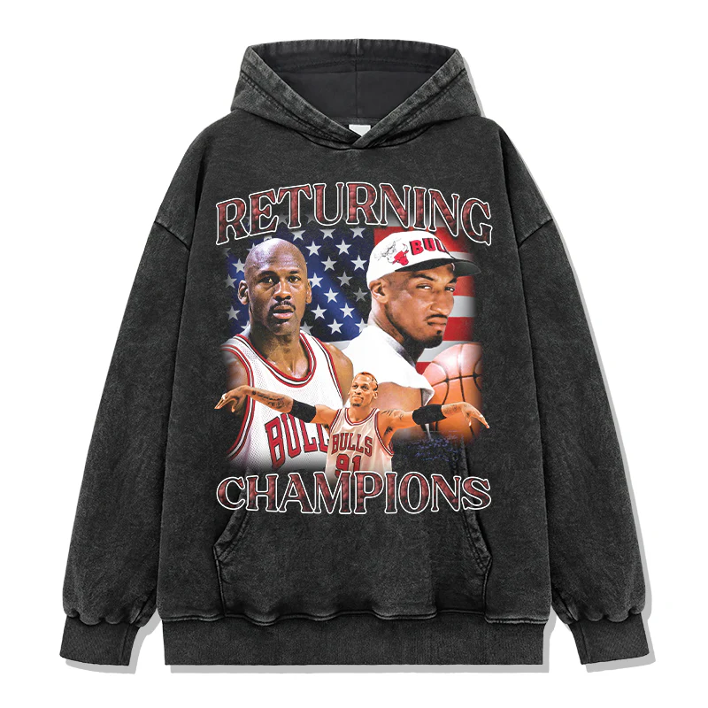 Scottie Pippen HOODIE NBA - Image 2