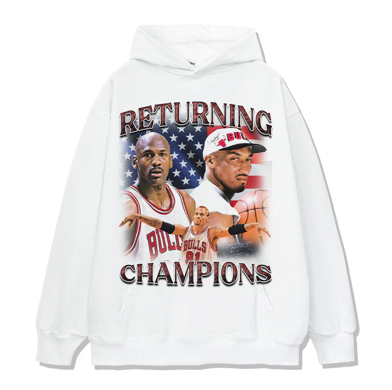 Scottie Pippen HOODIE NBA - Image 3