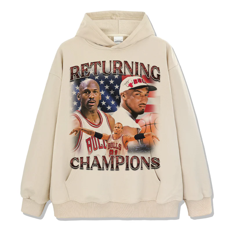 Scottie Pippen HOODIE NBA - Image 4