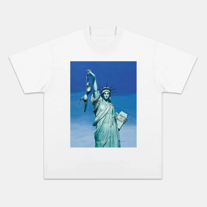 SEXY STATUE OF LIBERTY V2 TEE - Image 2