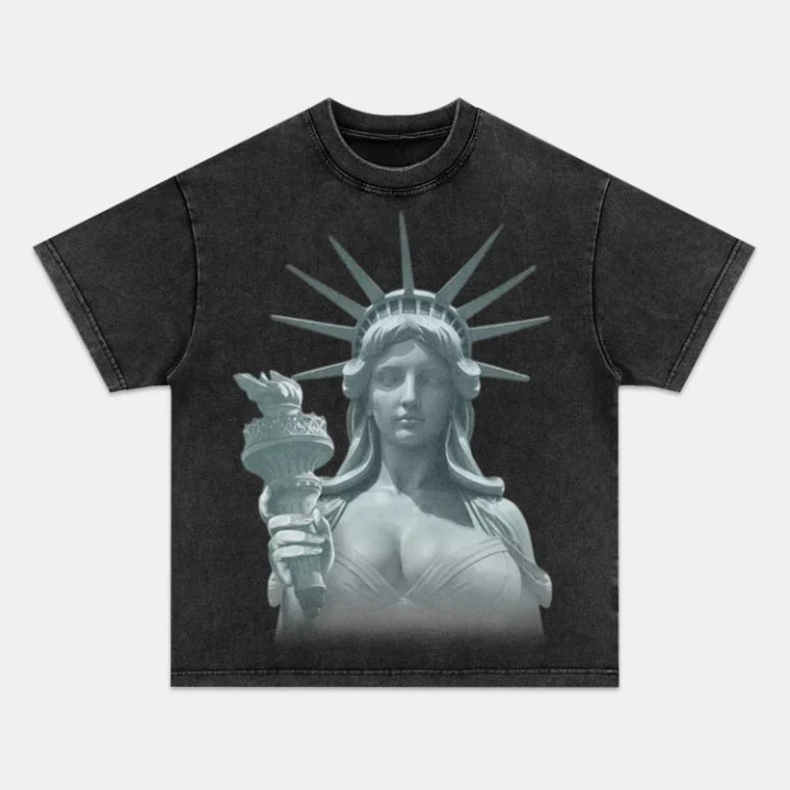 SEXY STATUE OF LIBERTY V2 TEE (Copy) - Image 2