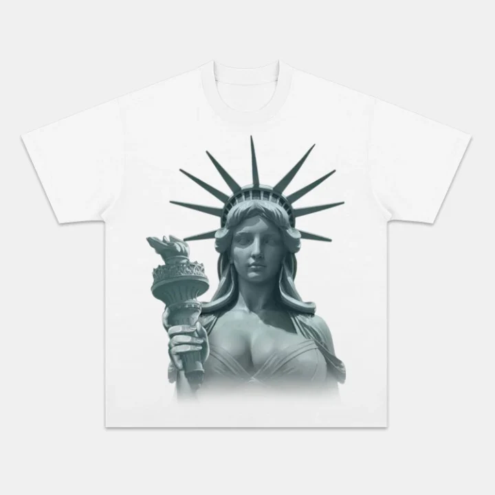 SEXY STATUE OF LIBERTY V2 TEE (Copy) - Image 3