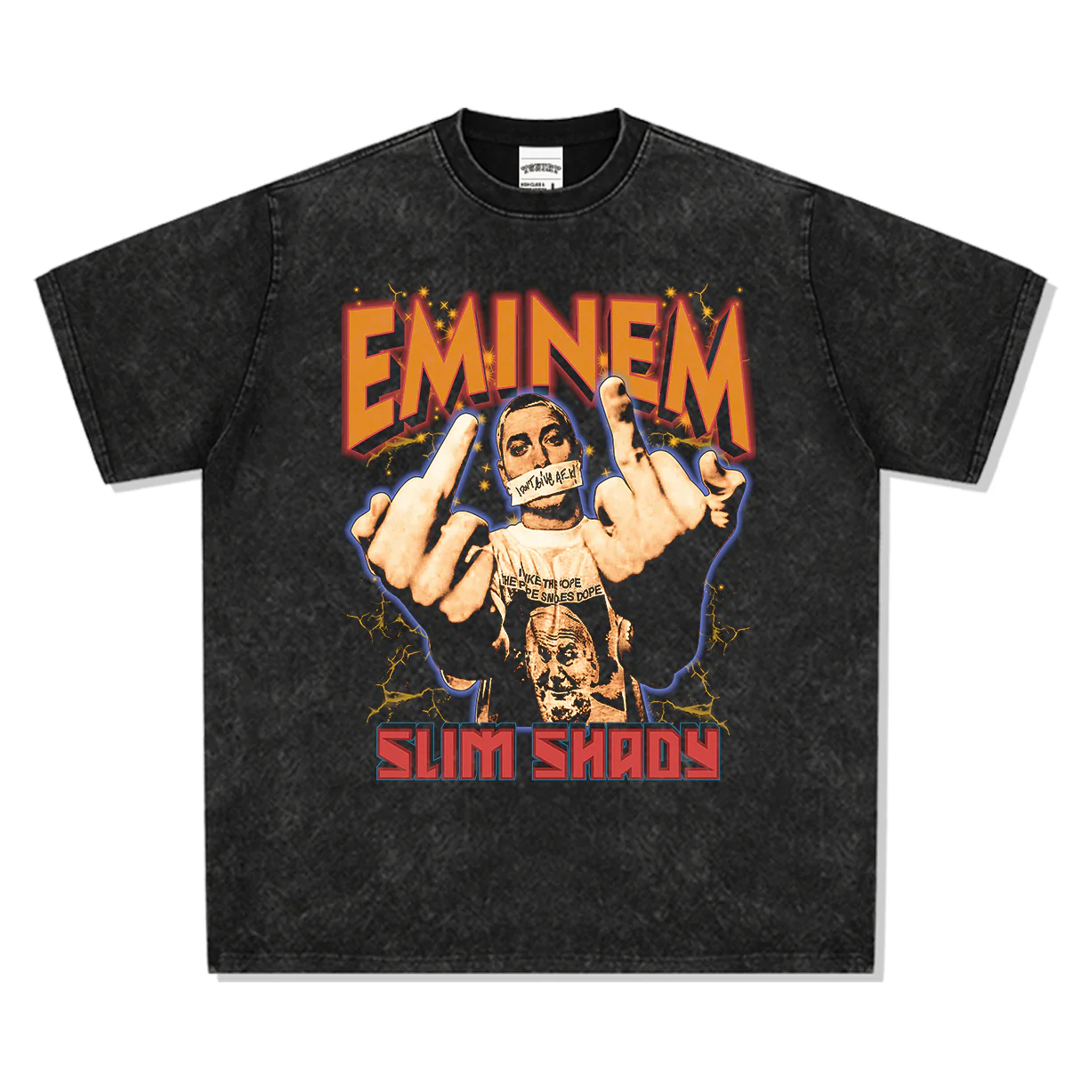 Slim Shady By Eminem Houdini Tee - Image 3
