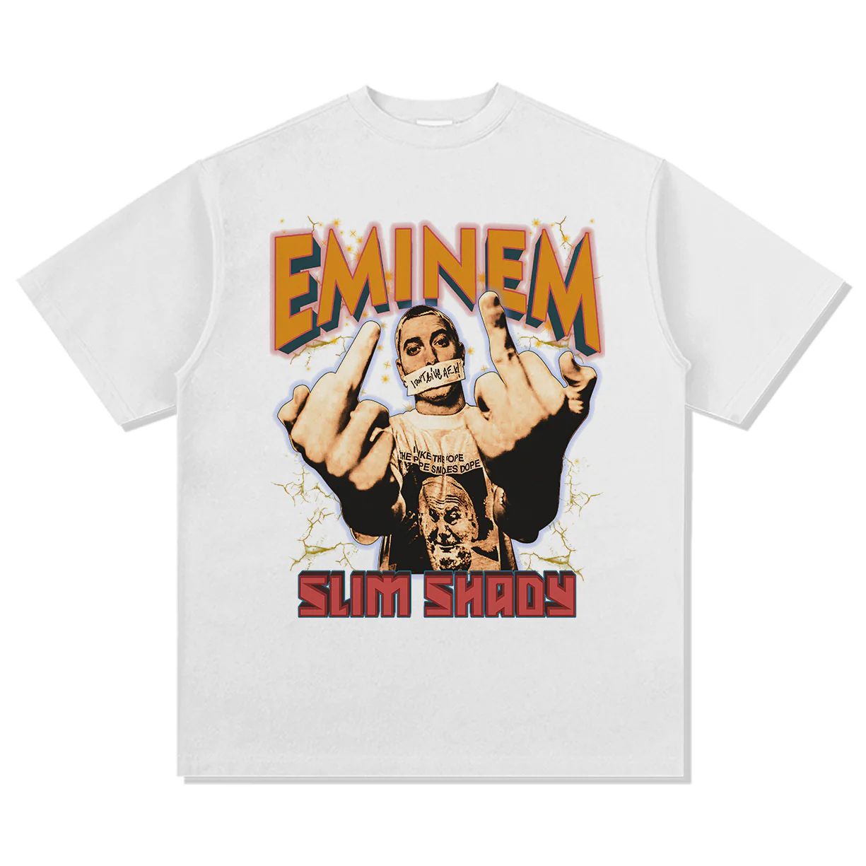 Slim Shady By Eminem Houdini Tee - Image 4