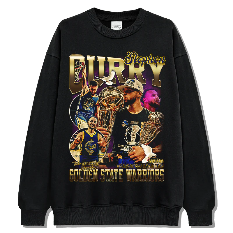 Stephen Curry Sweatshirt NBA 2024 - Image 4