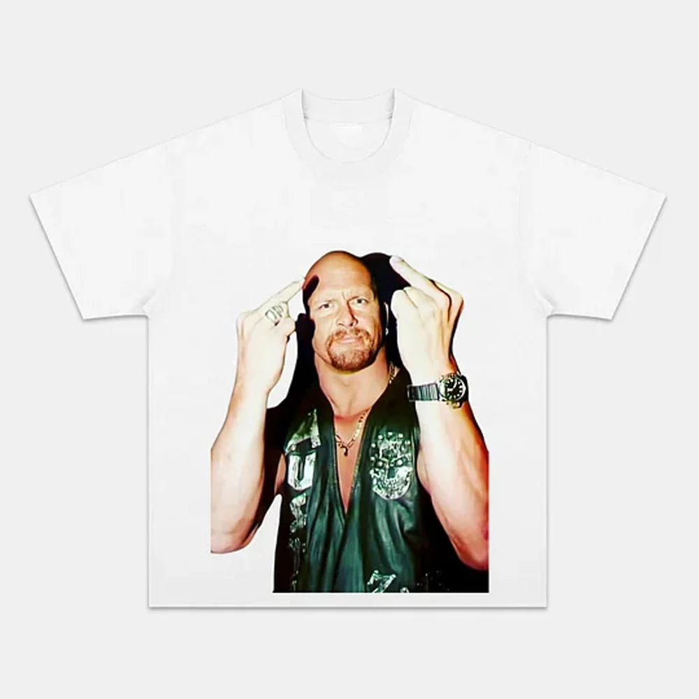 Stone Cold Steve Austin Graphic Tee Legendary Style - Image 3