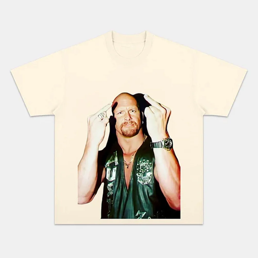 Stone Cold Steve Austin Graphic Tee Legendary Style - Image 4