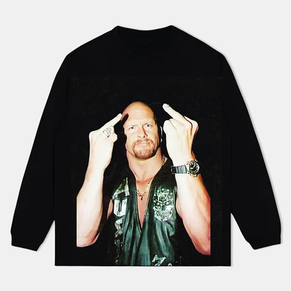 Stone Cold Steve Austin Graphic Tee Legendary Style - Image 5