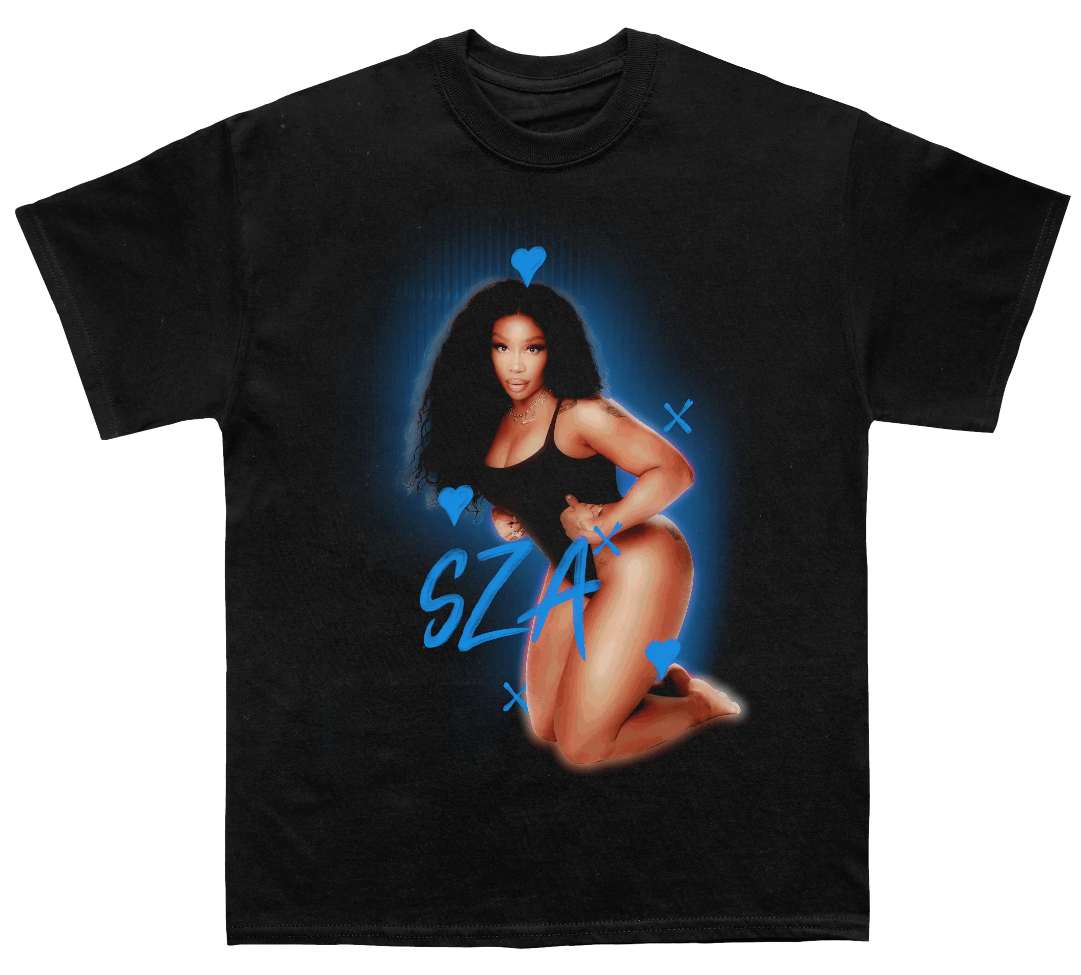 Sza "Blue Hearts" TEE - Image 2