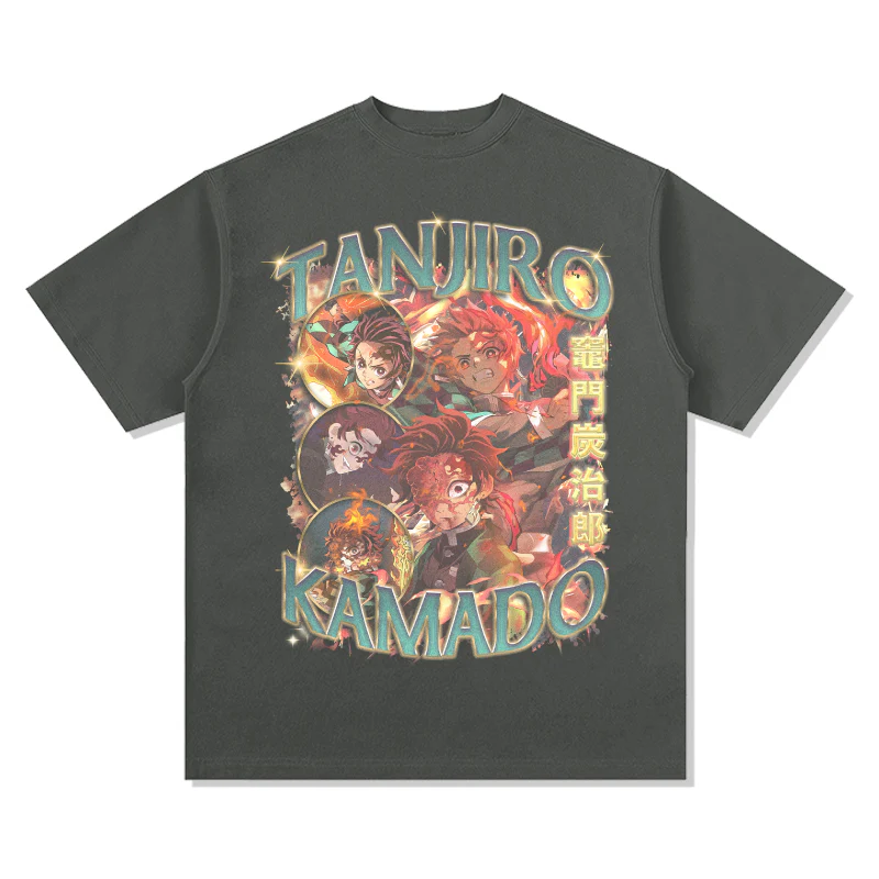 Tanjiro Kamado Demon Slayer "Anime" TEE - Image 2