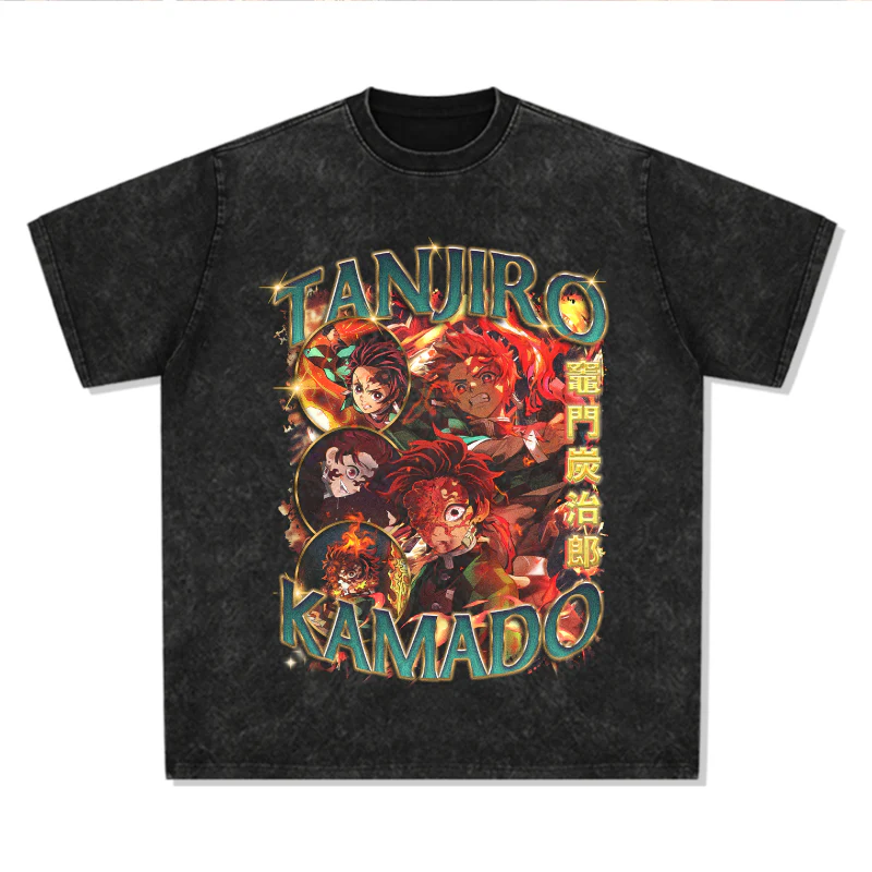 Tanjiro Kamado Demon Slayer "Anime" TEE - Image 3