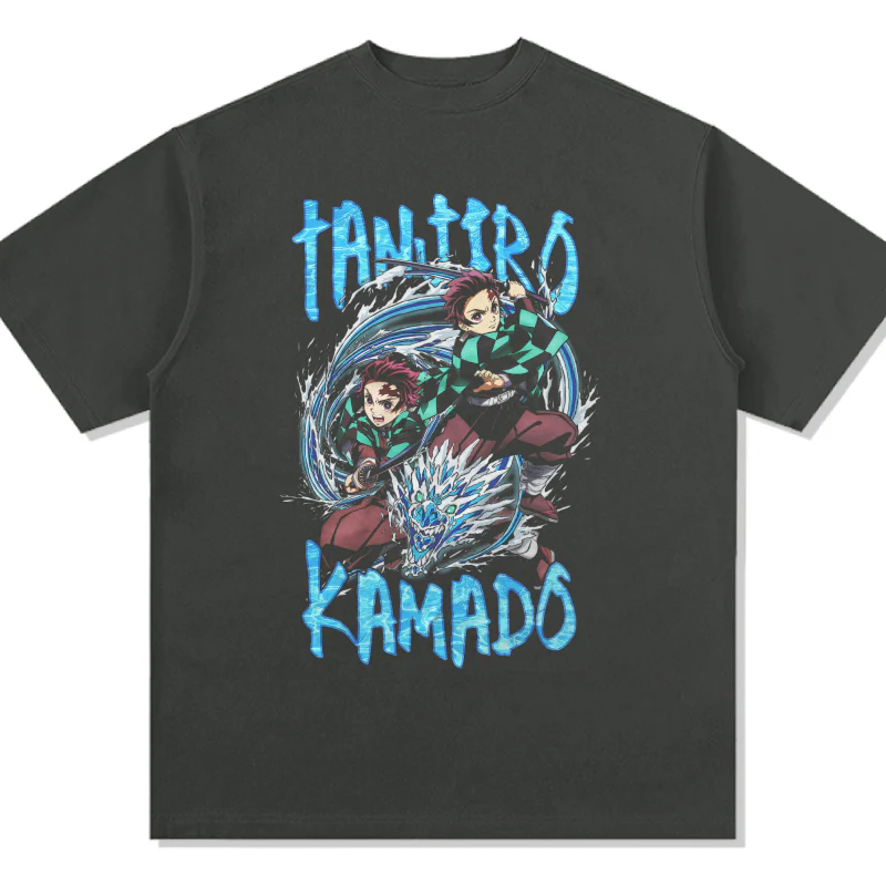 Tanjiro Kamado Demon Slayer: Kimetsu no Yaiba "Anime" TEE - Image 2
