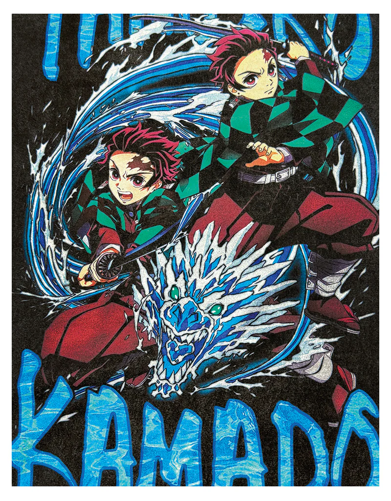 Tanjiro Kamado Demon Slayer: Kimetsu no Yaiba "Anime" TEE - Image 4
