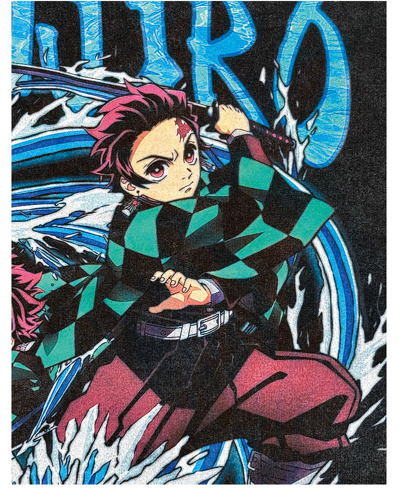 Tanjiro Kamado Demon Slayer: Kimetsu no Yaiba "Anime" TEE - Image 6