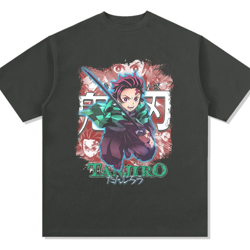 Tanjiro Kamado Demon Slayer: Kimetsu no Yaiba "Anime" TEE - Image 3