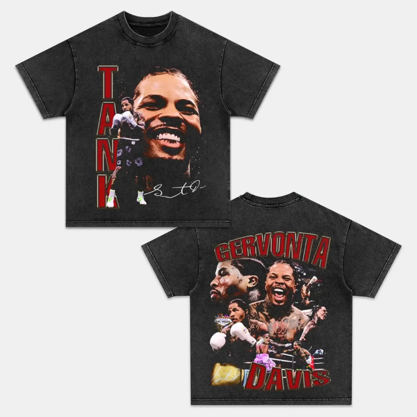 Tank Gervonta Davis Back Design TEE - Image 2