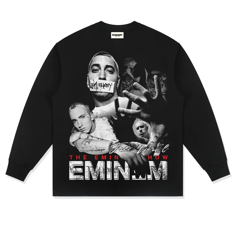 THE EMINEM "FREE WORLD" SWEATSHIRT 2024 - Image 5