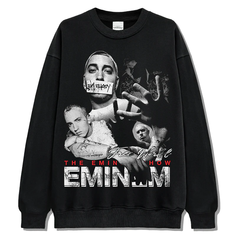 THE EMINEM "FREE WORLD" SWEATSHIRT 2024 - Image 6