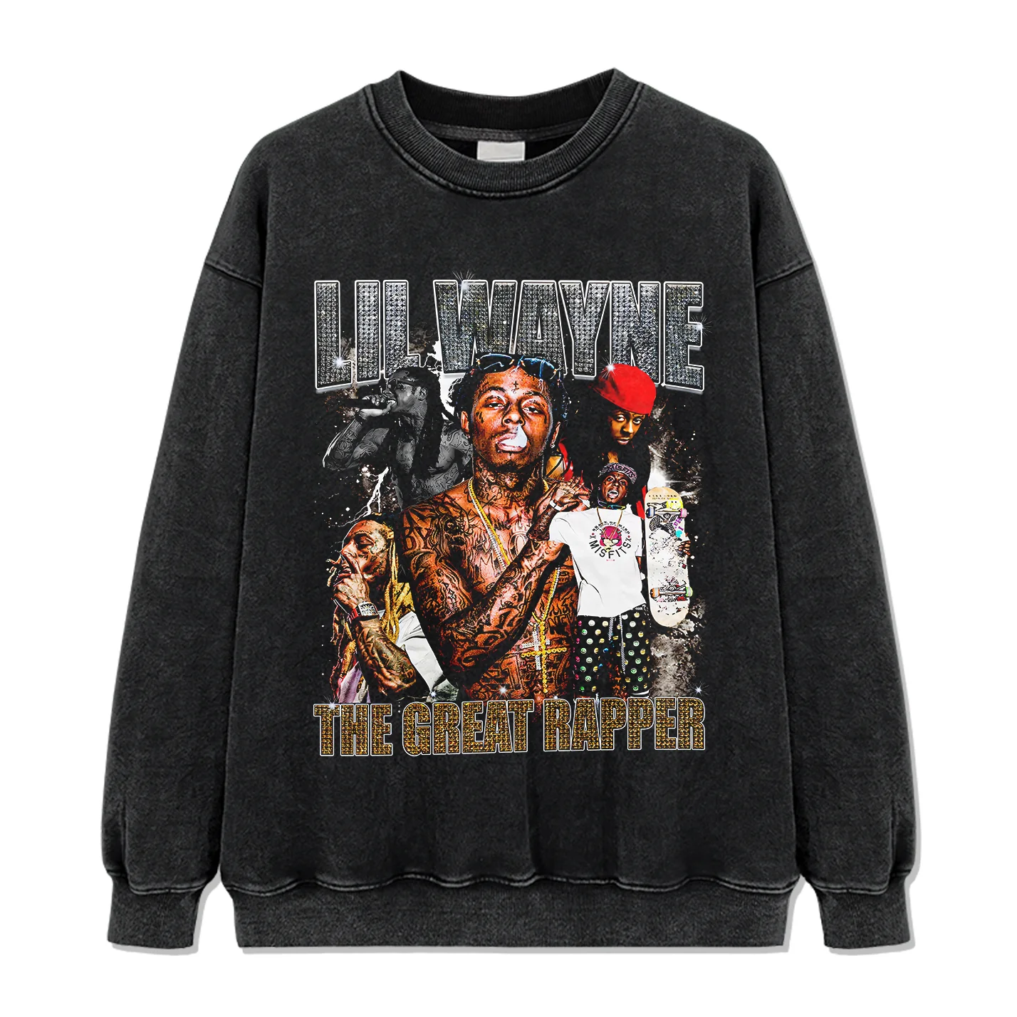 The Great Rapper By Lil Wayne Sweatshirt - Image 2