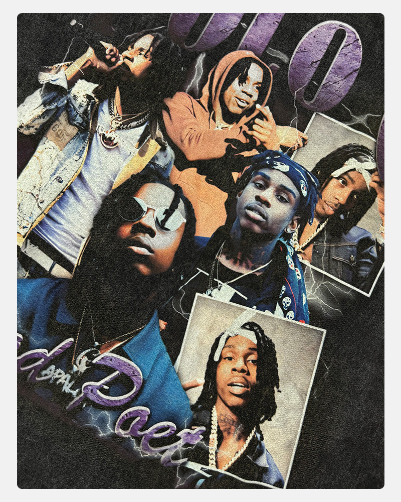 THE POLO G "HOOD POET" TEE 2024 - Image 2