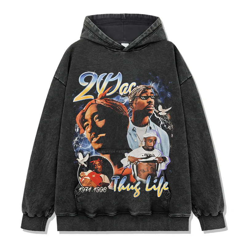 This Life By Tupac Shakur Hoodie - Image 2