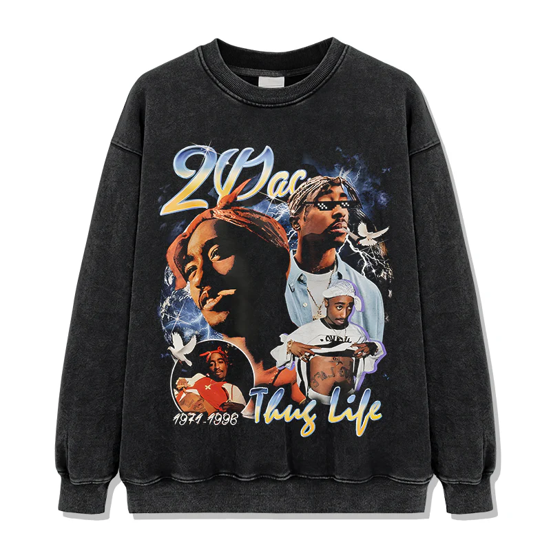 This Life By Tupac Shakur Sweatshirt - Image 2