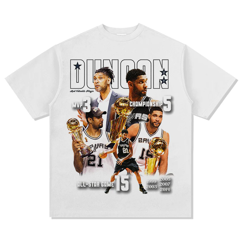 Tim Duncan Tee NBA 2024 - Image 3