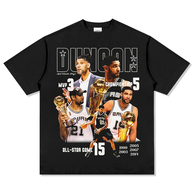 Tim Duncan Tee NBA 2024 - Image 5