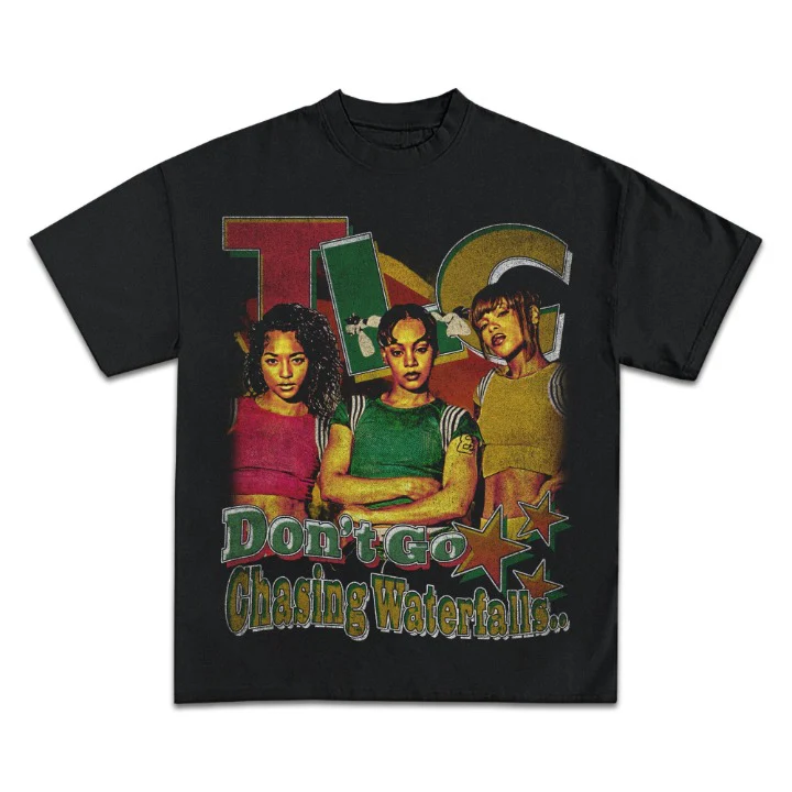 TLC No Scrubs Back Design Graphic TEE - Image 2