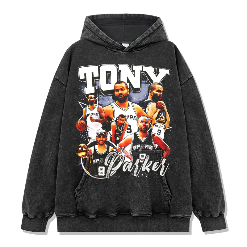 Tony Parker HOODIE NBA - Image 2