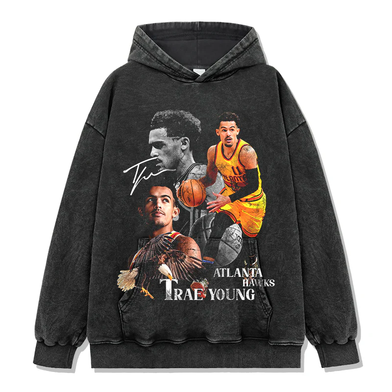 Trae Young HOODIE NBA 2024 - Image 2