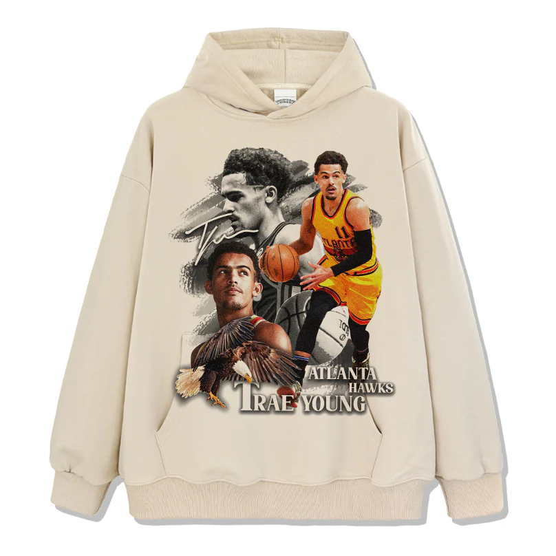 Trae Young HOODIE NBA 2024 - Image 3