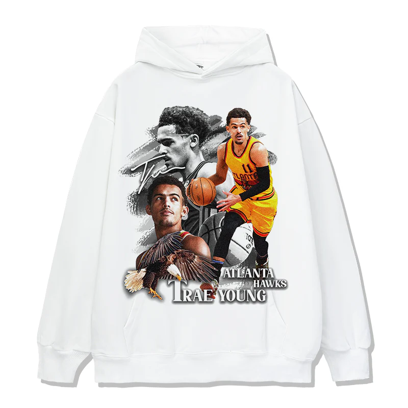Trae Young HOODIE NBA 2024 - Image 4