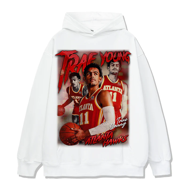Trae Young HOODIE NBA 2024 - Image 2