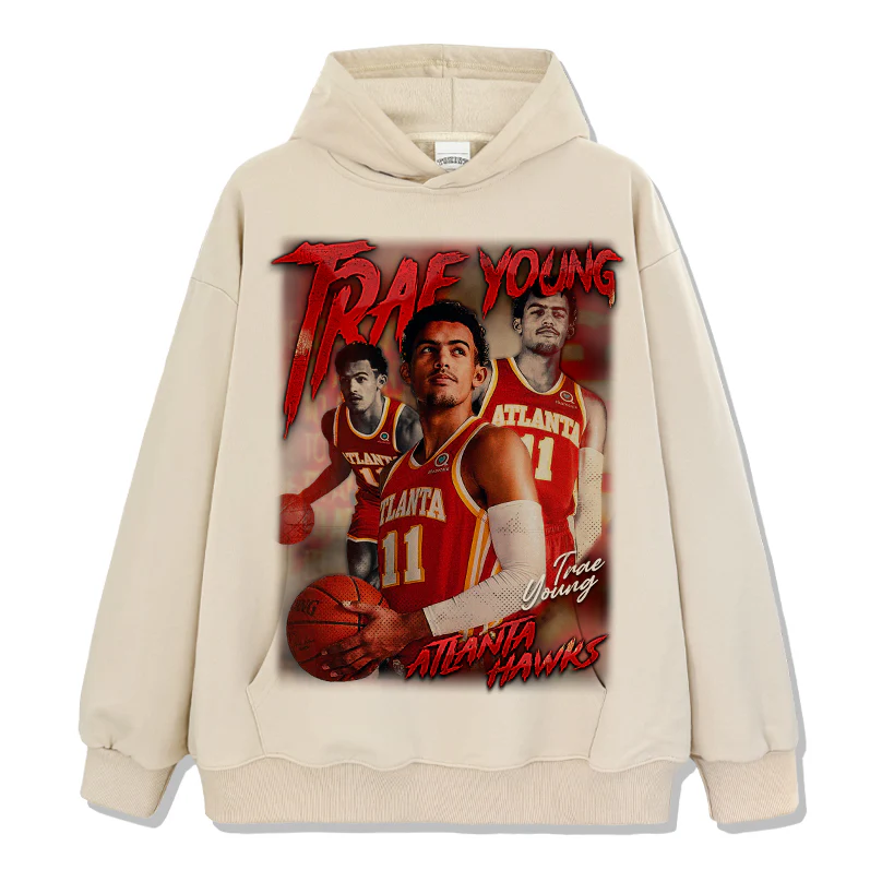 Trae Young HOODIE NBA 2024 - Image 3