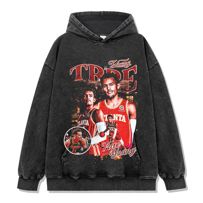 Trae Young HOODIE NBA - Image 2