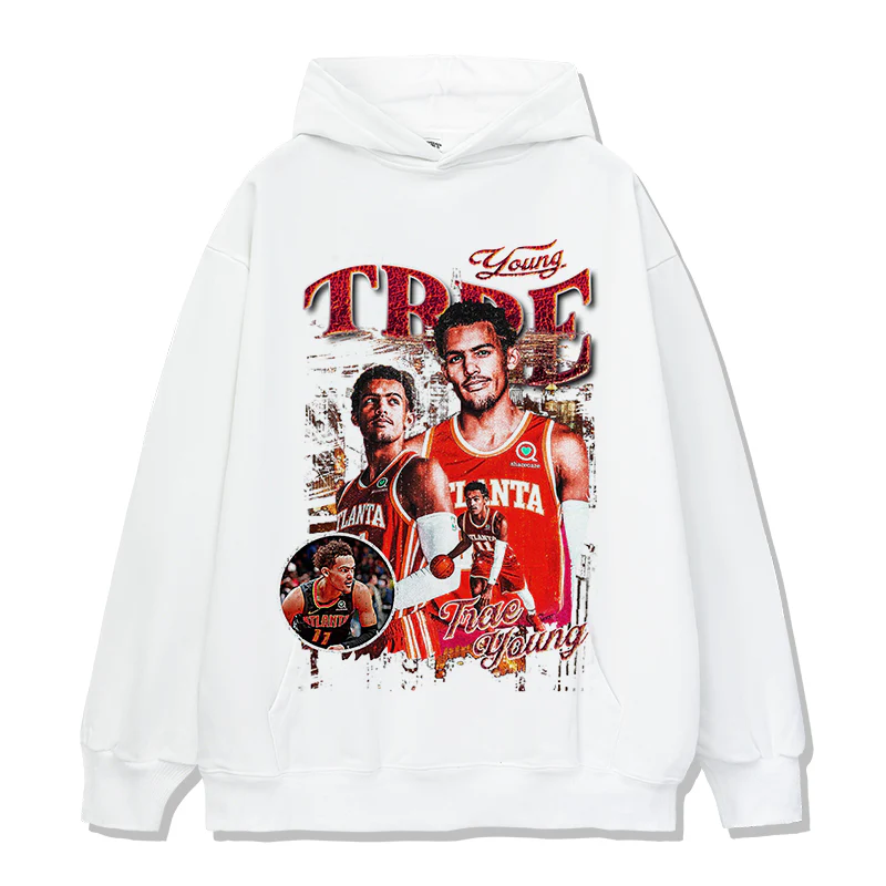 Trae Young HOODIE NBA - Image 3