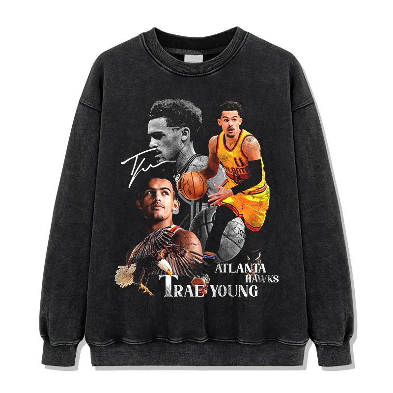 Trae Young Sweatshirt NBA 2024 - Image 2