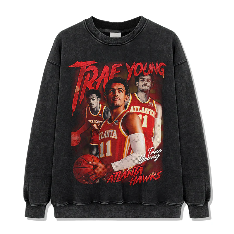 Trae Young Sweatshirt NBA 2024 - Image 2