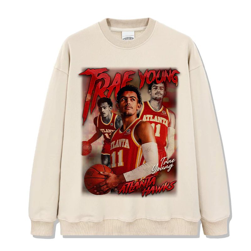 Trae Young Sweatshirt NBA 2024 - Image 4