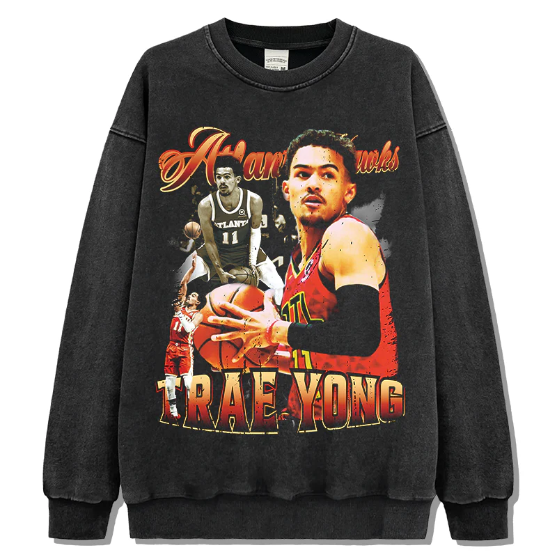 Trae Young Sweatshirt NBA - Image 2