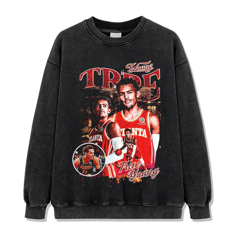 Trae Young Sweatshirt NBA - Image 2