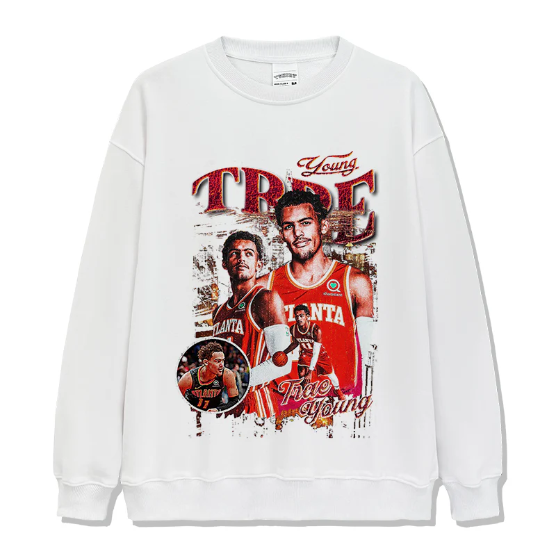 Trae Young Sweatshirt NBA - Image 3
